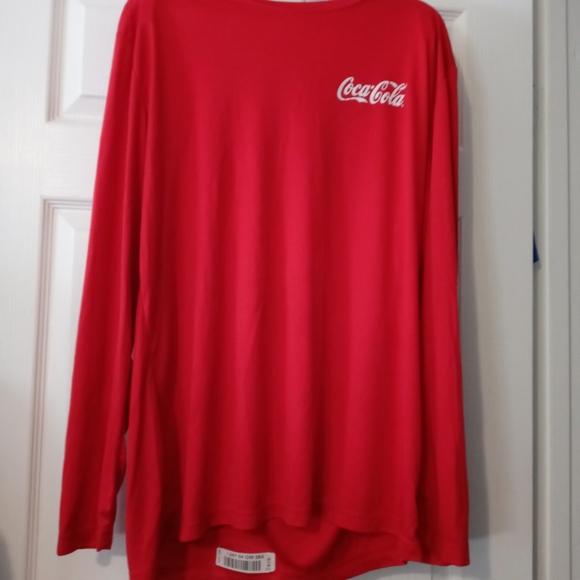 👔🎸 COCA COLA RED LONG-SLEEVE TEE - Picture 5 of 5